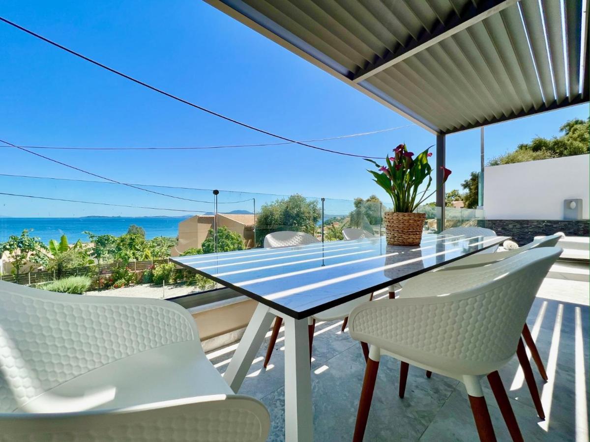 Luxury Villa Barbati Sun With Private Pool By Dadovillas Exterior photo