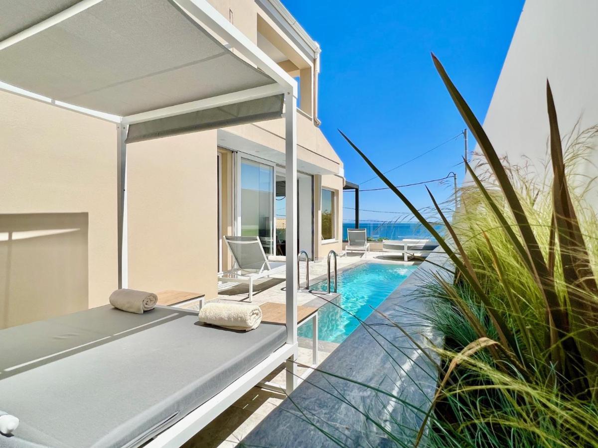 Luxury Villa Barbati Sun With Private Pool By Dadovillas Exterior photo