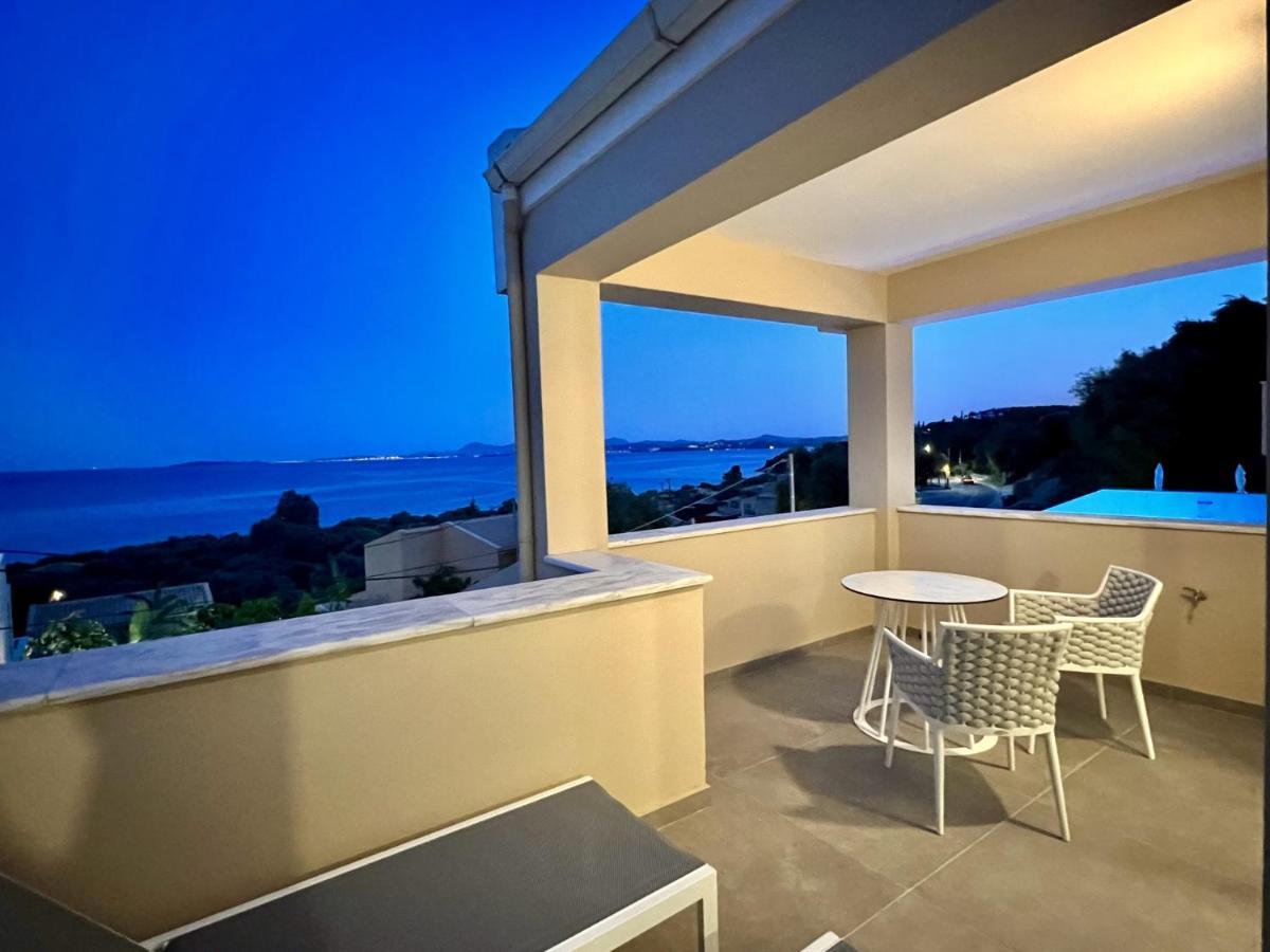 Luxury Villa Barbati Sun With Private Pool By Dadovillas Exterior photo